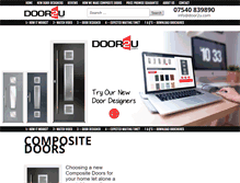 Tablet Screenshot of door2u.com